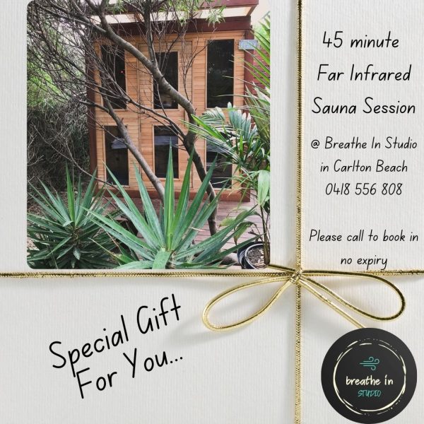 GIFT VOUCHER PRIVATE SAUNA SESSION